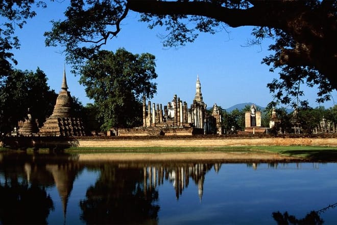Explore the majestic waterfront complex of the Bang Pa-In Palace