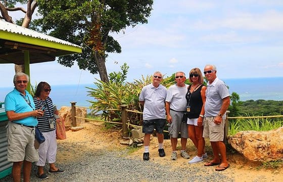 Mega Excursion Zipline, City Tour, Chocolate & Rum Factory, Beach