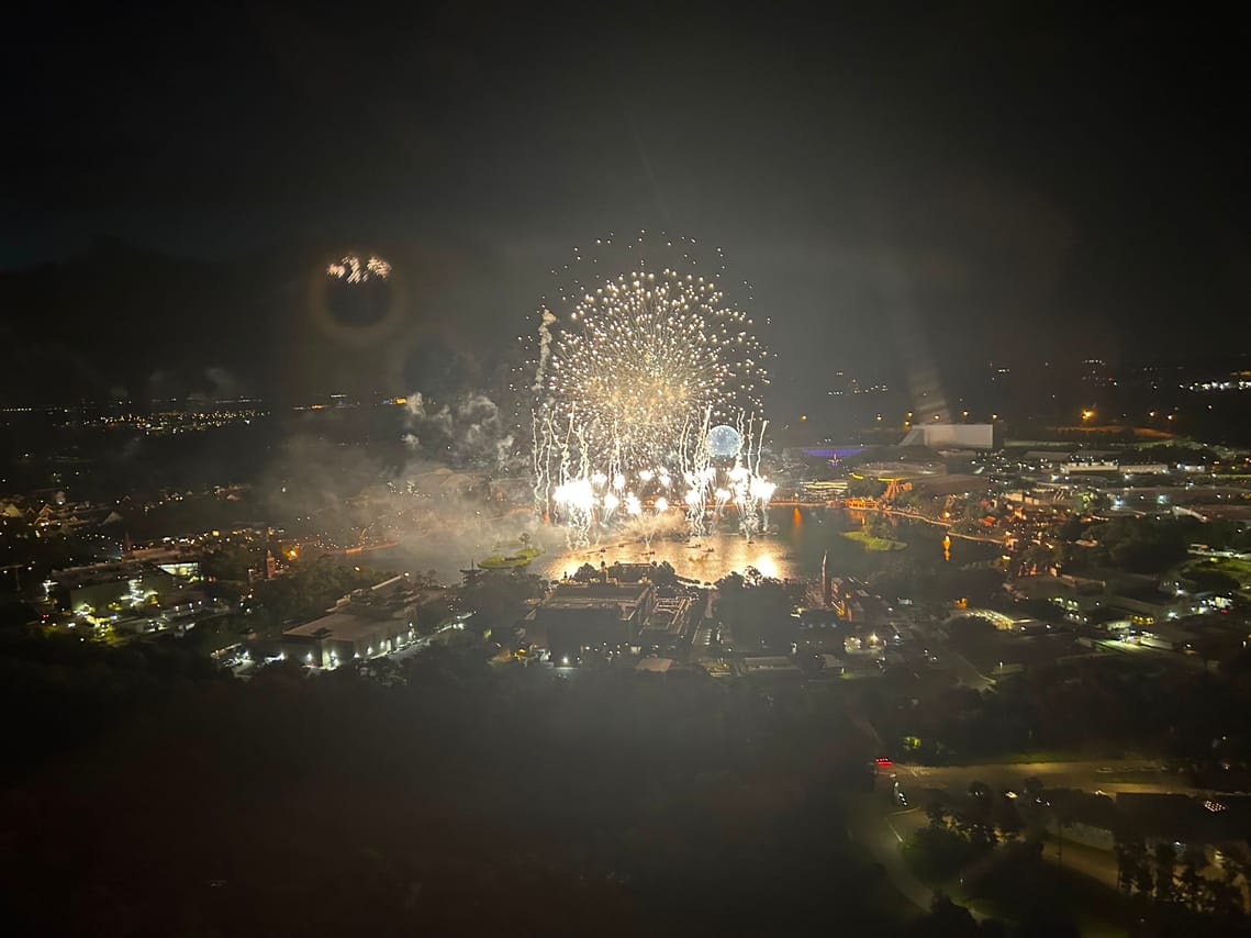 Private Helicopter 77 Miles Fireworks Tour over all the Theme Parks 10