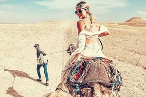 Half-Day Marrakech Desert with Sunset Dinner & 1-Hour Camel trek