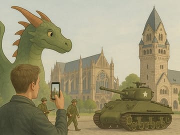 Metz Through Time From Dragons to Liberation App Guided Tour