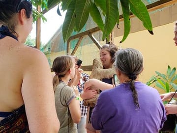 Coxen Hole Wildlife Encounter and City Tour with Beach Break