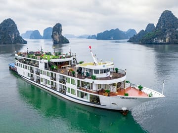 Halong Bay Luxury Cruise 2 Days with Caving,Swimming,Kayaking