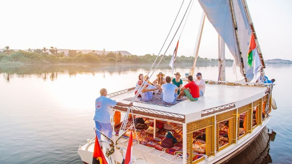 Sail the Nile: Luxor Felucca Tour & Explore Banana Island