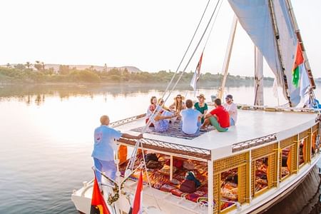 Sail the Nile: Luxor Felucca Tour & Explore Banana Island