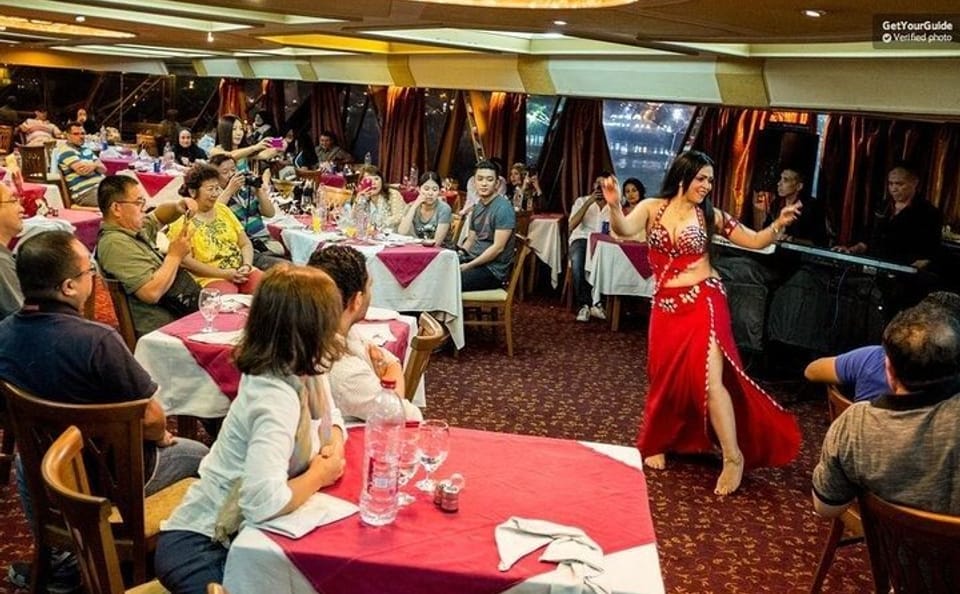 Nile Dinner Cruise with Belly Dancing in Cairo