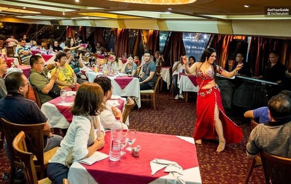 Nile Dinner Cruise with Belly Dancing in Cairo