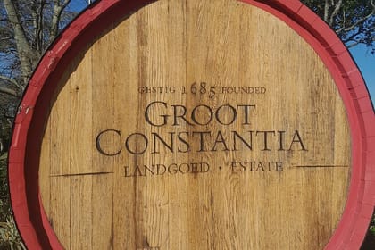 Table Mountain Botanical Garden Wine Tasting at Groot Constantia