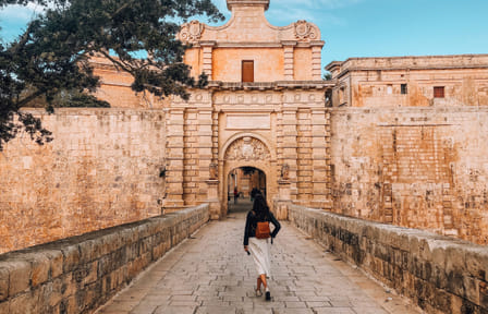 Mdina, Dingli Cliffs & San Anton Botanical Gardens (Half Day)