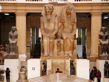 Private tour to Giza Pyramids, Sphinx and Grand Egyptian museum