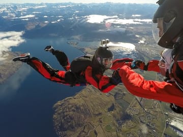 Tandem Skydiving Experience Over the Mediterranean in Antalya
