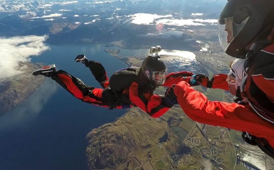 Tandem Skydiving Experience Over the Mediterranean in Antalya