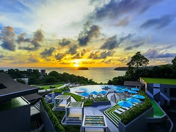 Twilight Stylish Sky Set Dinner at SIS Kata Resort, Phuket