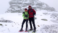 Snowshoe Hike in Madrid