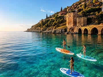 Stand Up Paddleboarding Experience in Alanya