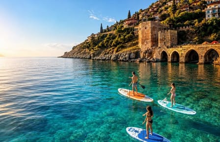 Stand Up Paddleboarding Experience in Alanya
