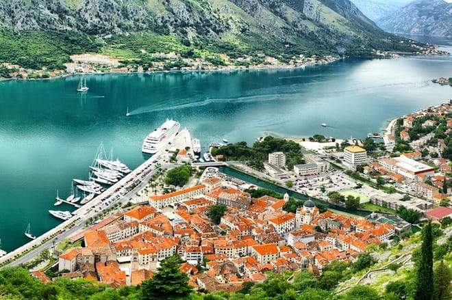Panoramic view on Kotor