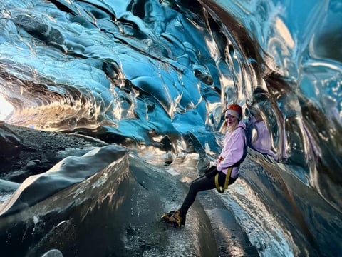 Blue Extreme Ice Cave Tour