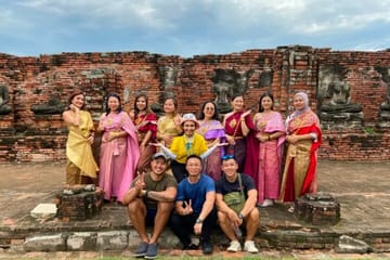 Ayuthaya Temples and Thai Costume Cultural Tour from Bangkok