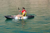 kayaking in Dam