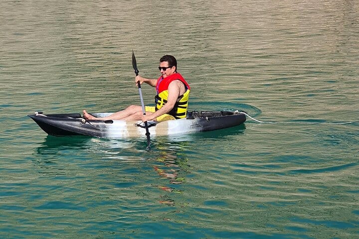 kayaking in Dam