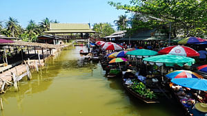 Tha Kha - perhaps Thailand's most authentic Floating Market