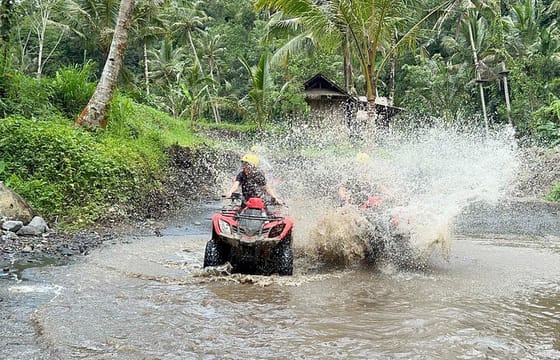 Full day Bali Adventure with Quad Bike and River Tubing