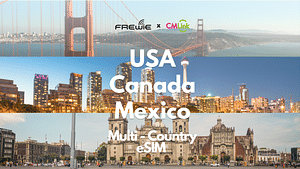 USA & Canada & Mexico  Data eSIM  - Powered by CMLink