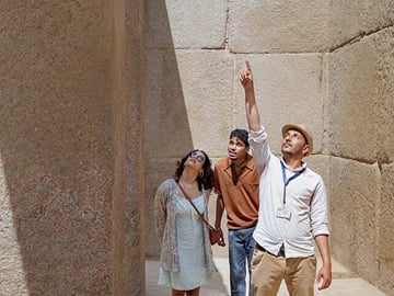 Giza Inside Great Pyramid, Sphinx & Saqqara with Serapeum Tour