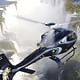 Helicopter flight over Iguazu Falls