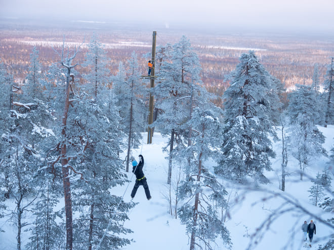 WINTER SEASON 2026-2027 Zipline & Climbing Adventure 
