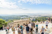 Amazing Athens city skyline