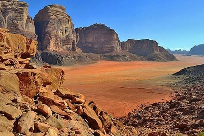 Wadi Rum Private Tour from Petra with Martian and Star Wars Film Site