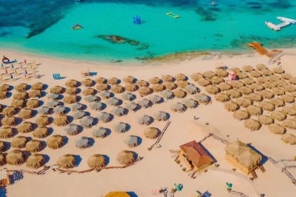 Paradise Hula Hula Island Adventure with Lunch From Hurghada
