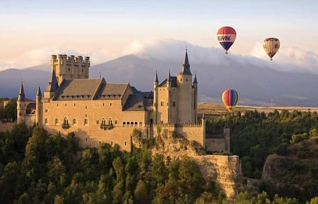 Hot Air Balloon Ride Over Segovia's Scenic Landscapes