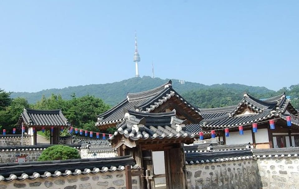 Seoul Morning Tour: Seoul Tower, Namsan Hanok Village, The War Memorial of Korea