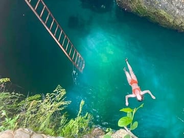 Negril Blue Hole Mineral Spring & Optional * medicine plant Tour