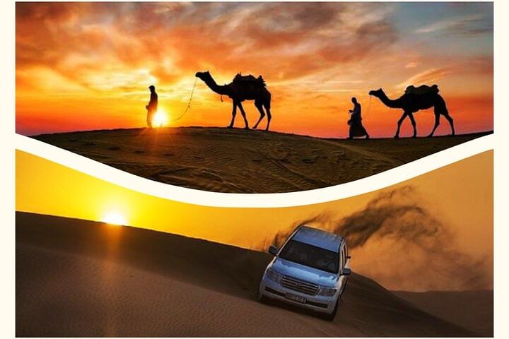 Qatar Sunset Desert Safari: Dune Bashing & Golden Sands Adventure