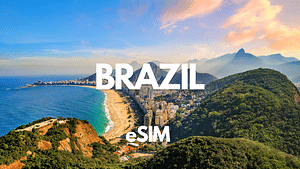 Brazil Data eSIM 500MB per Day to 10GB - 30Days