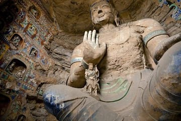 Walking Tour of Huayan Monastery and Nine Dragon Screen in Datong
