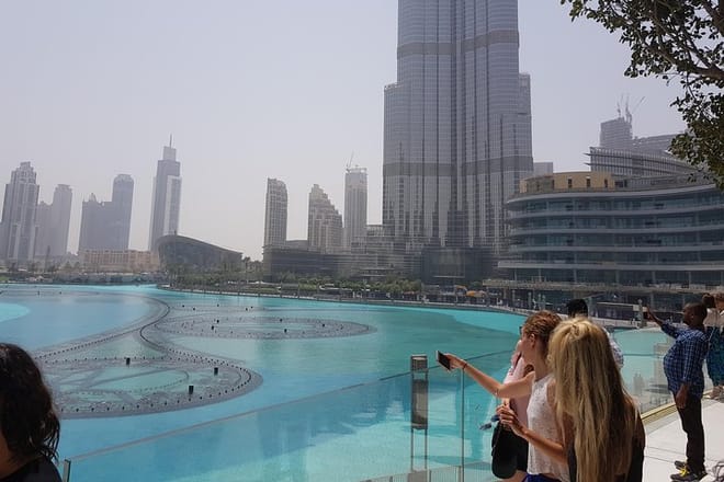 Vew from Dubai Fountain