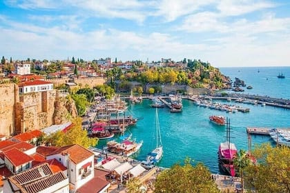 Antalya City Tour with Boat Trip and Waterfalls from Alanya