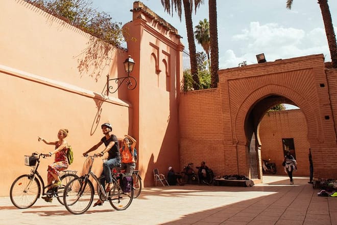 Marrakech City Bike Tour Half Day – Group Tour 2