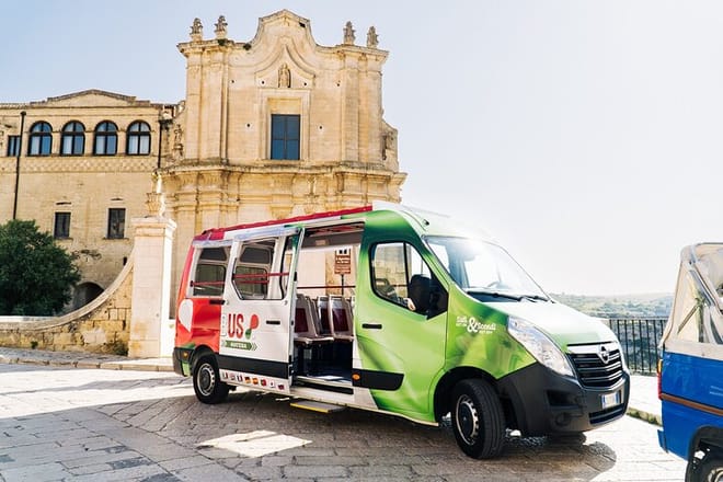 Matera Official Open Bus Tour with entrance to Casa Grotta 8