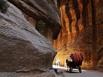 Discover unique views of Petra