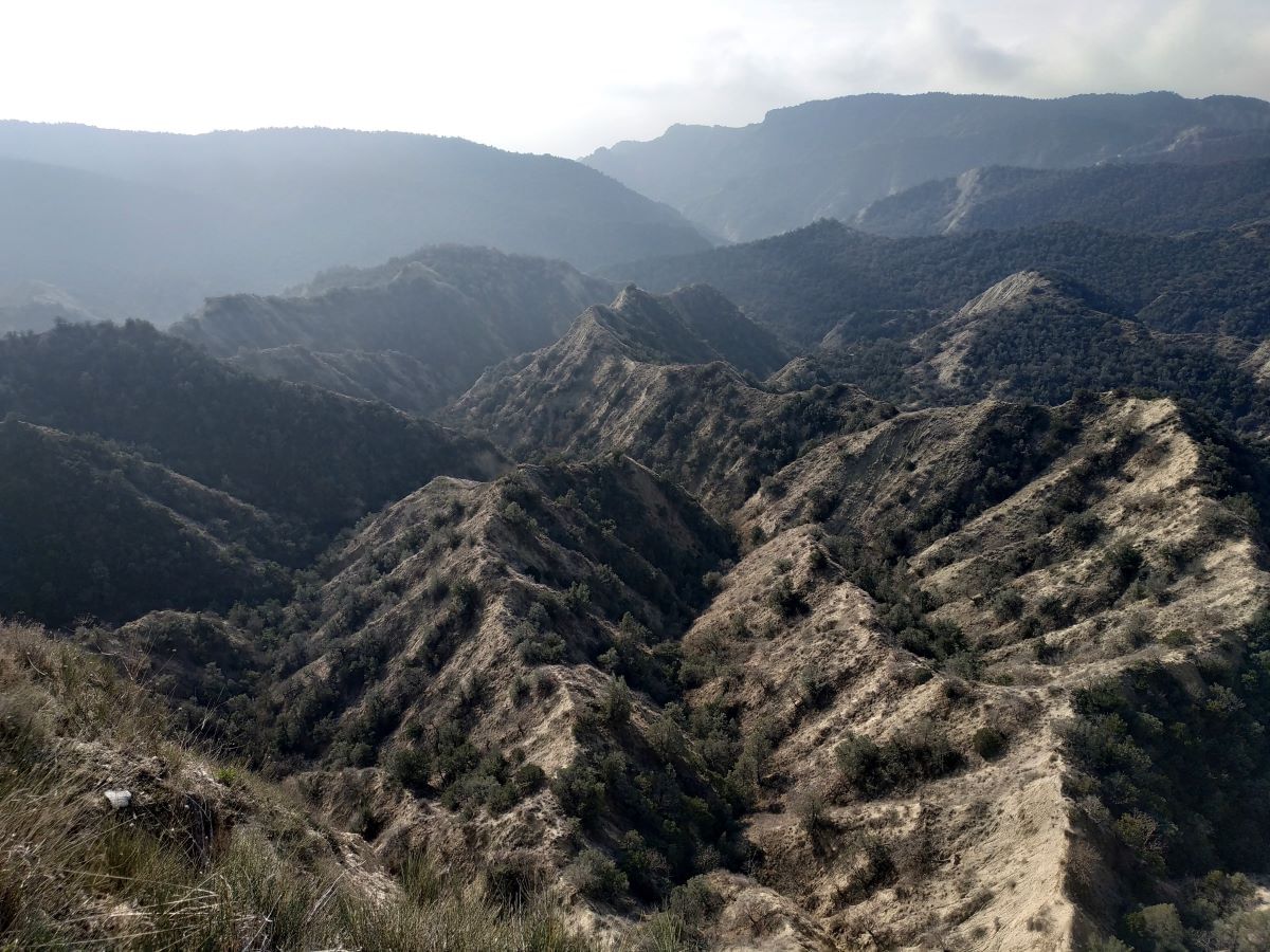 pantishara viewpoint at vashlovani national park