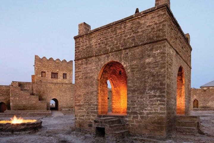 Gobustan-Mud volcanoes-Fire temple-Fire Mountain-tour-Zorooastirsm-fire-tour