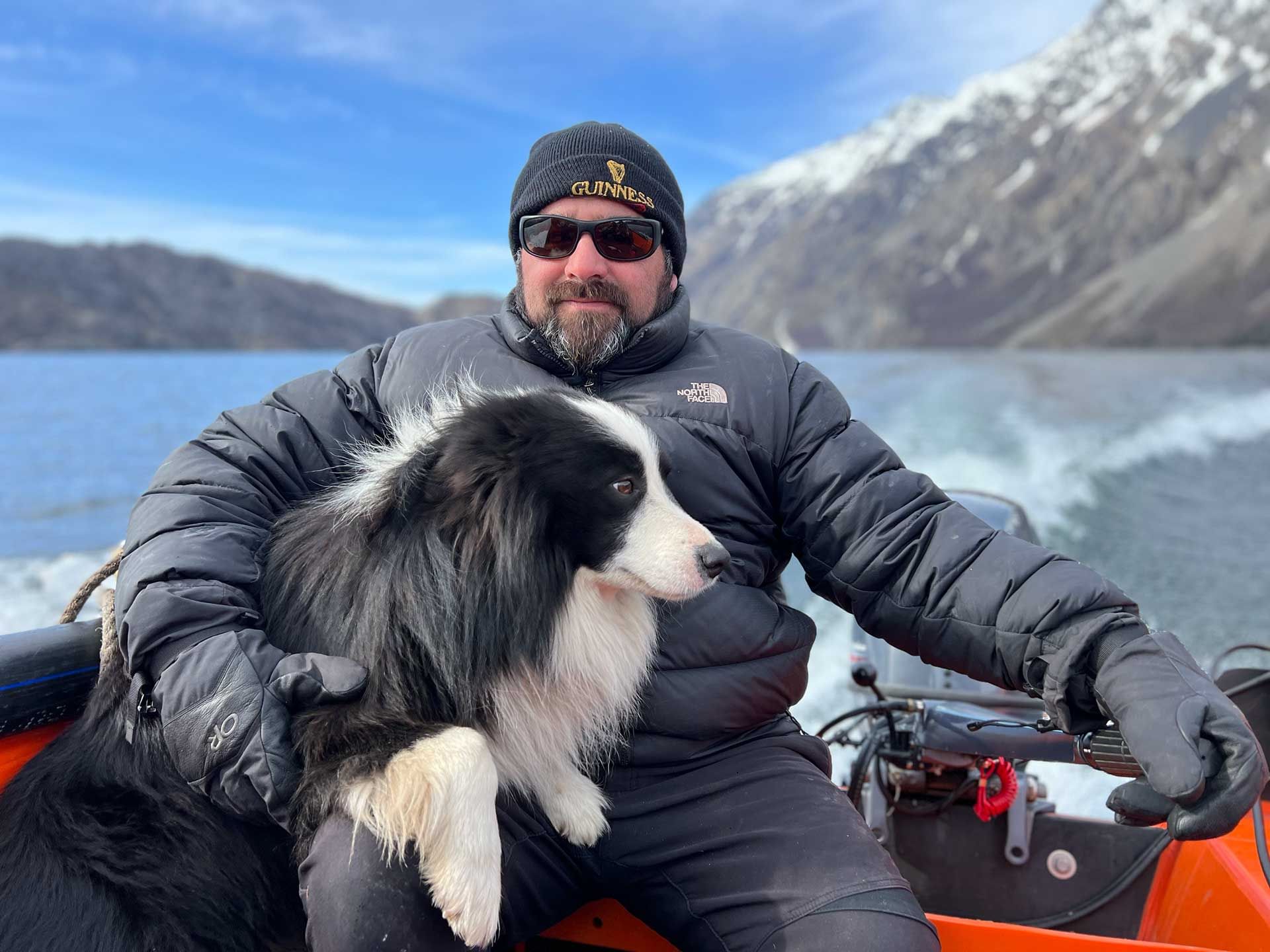 El gran amigo siempre presente (no diré cual ;-) Lago Christie, Ruta Mayer, Villa O'Higgins