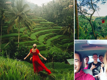 Ubud – Jungle Swing – Monkey Forest – Waterfall – Water Temple – FREE Wi-Fi