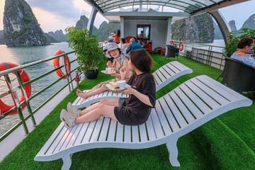 Luxury Day Cruise in Halong Bay from Hanoi for Small Groups